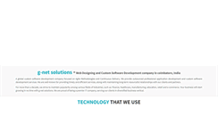 Desktop Screenshot of g-netsolutions.com